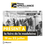 Le réseau Aprolliance Hygiène Spécifique vous donne rendez-vous à la Foire de la Madeleine à Mayenne